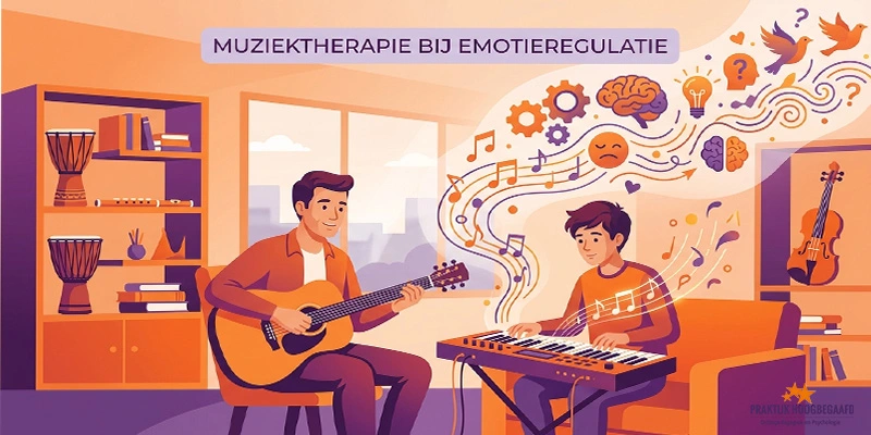 Muziektherapie bij emotieregulatie-problematiek bij hoogbegaafden