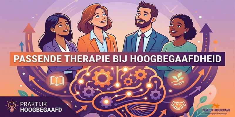Passende therapie bij hoogbegaafdheid